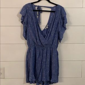 American eagle chambray romper